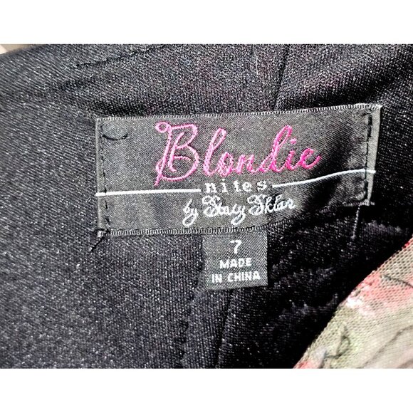NWT Blondie Nites Stacy Sklar Dress 3 Embroidered Floral Fairycore Sz 7 169 - Picture 11 of 14
